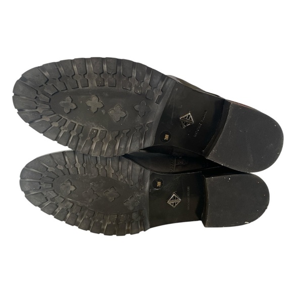 Antonio Melani black leather boots size 7MW - Picture 9 of 9